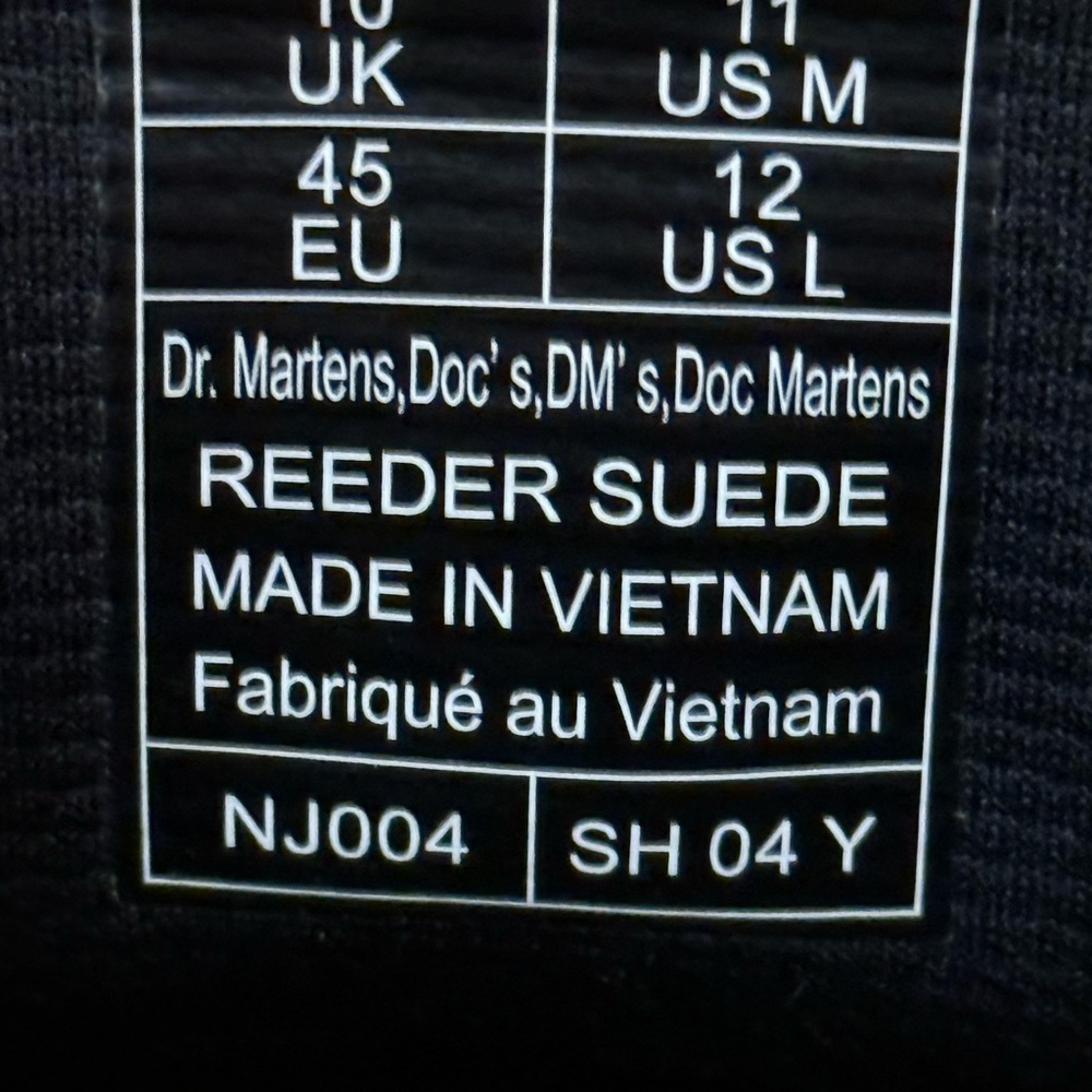 Dr Martens Reeder Suede Shoes - Picture 7 of 7